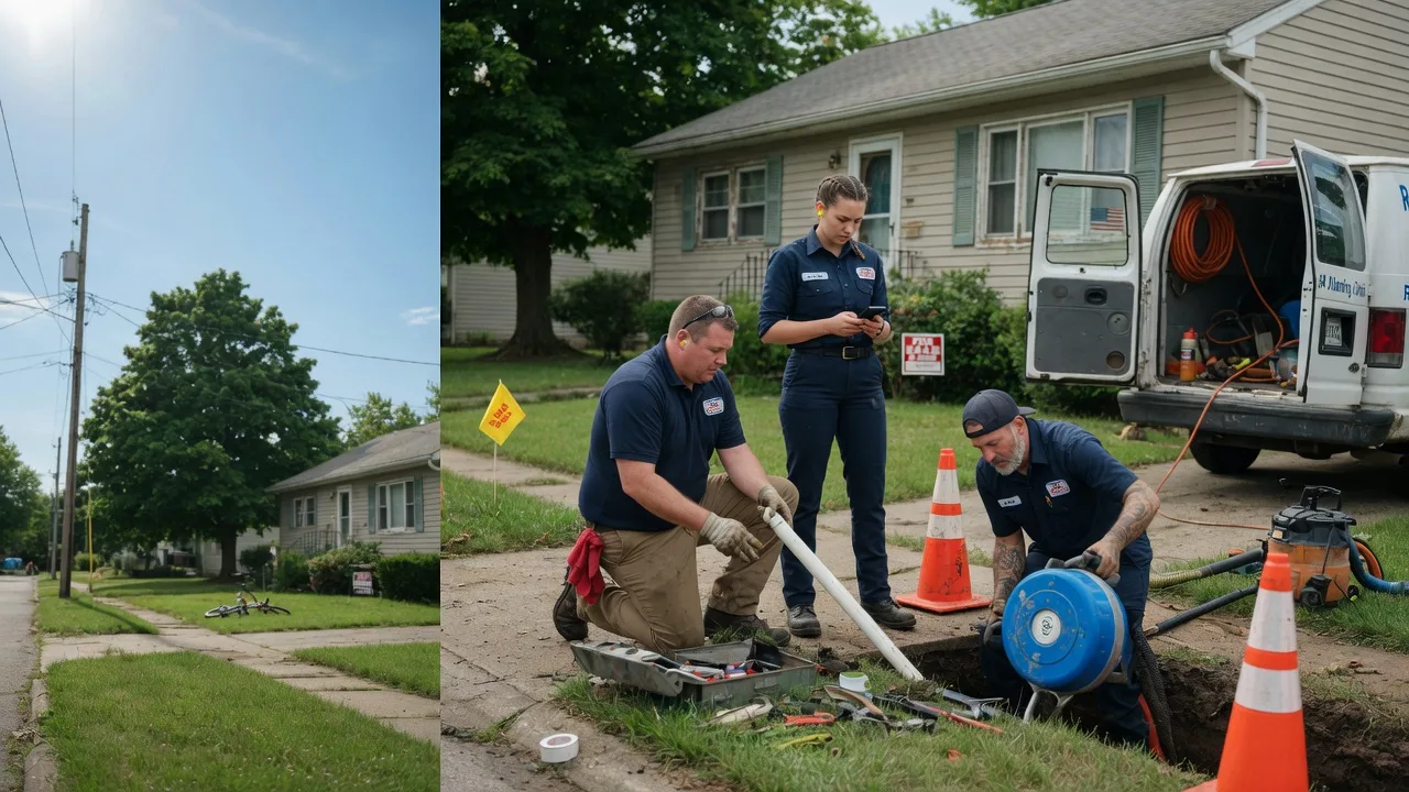 Sewer Line Repair in Burbank, IL near me
